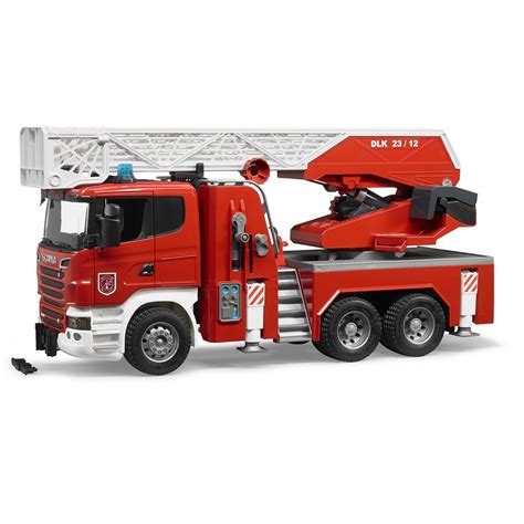 bruder scania fire engine