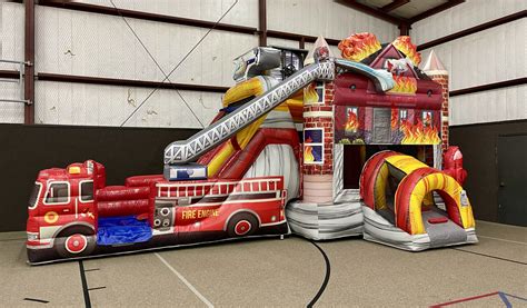 fire engine bounce house