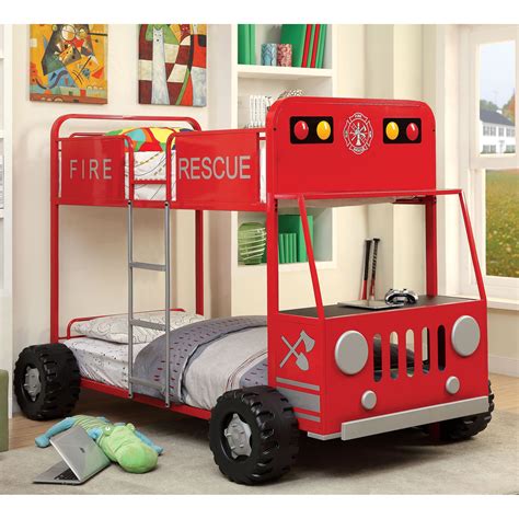 fire engine bunk bed