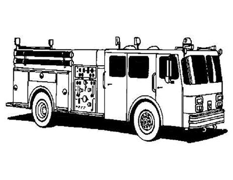 fire engine coloring pages