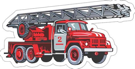 fire engine decals