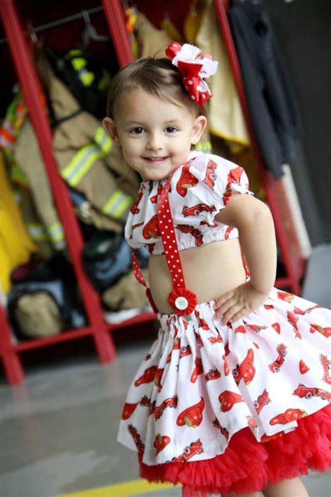 fire engine dress