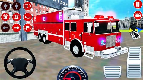 fire engine driving simulator