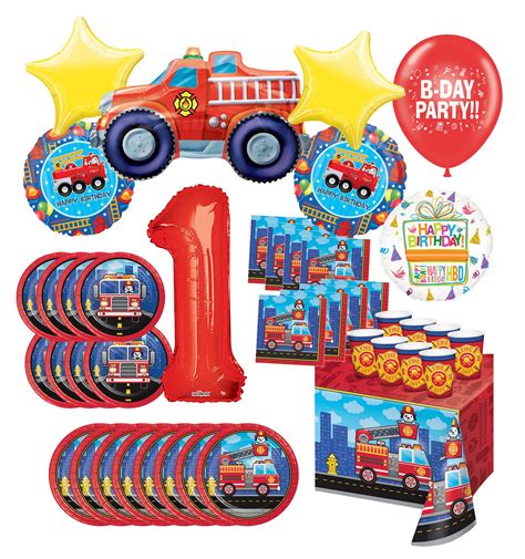 fire engine party supplies