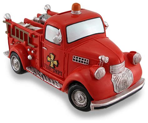 fire engine piggy bank