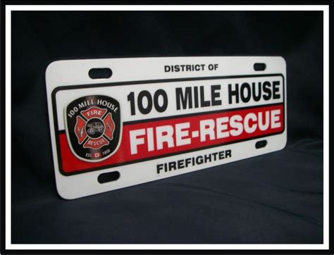 fire engine plate