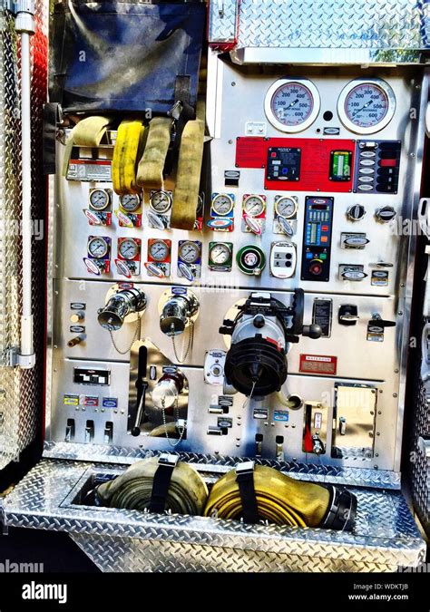 fire engine pump panel