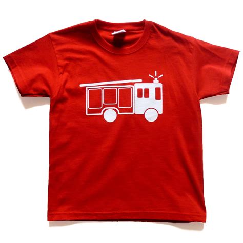 fire engine t shirt