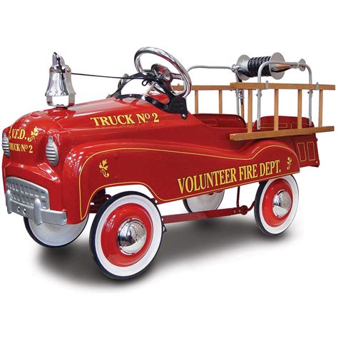 gearbox fire engine pedal car