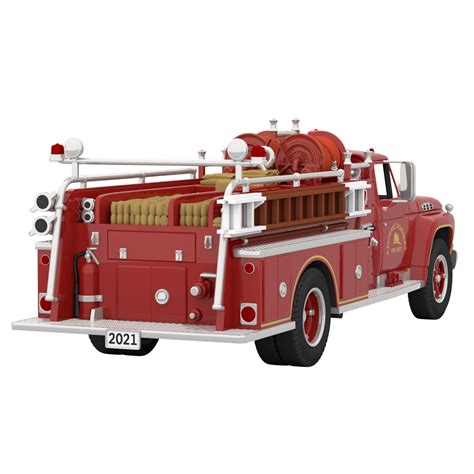 hallmark fire engine ornaments