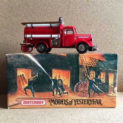 matchbox models of yesteryear fire engine series