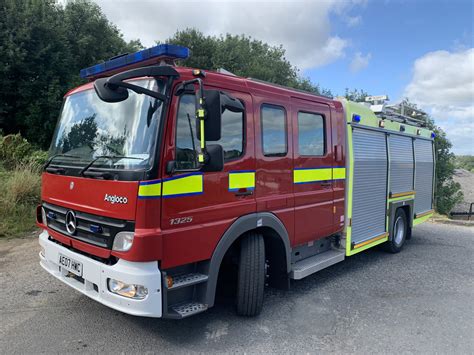 mercedes fire engine