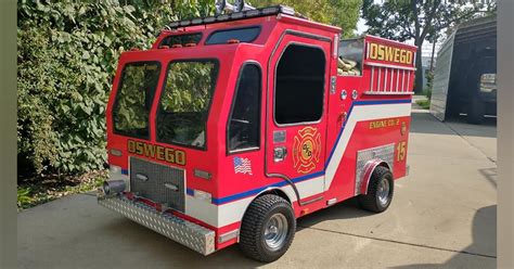 miniature fire engine