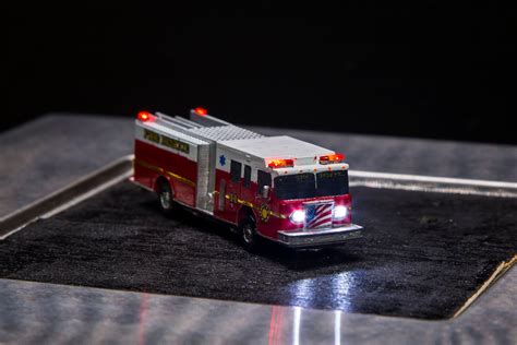 n scale fire engine