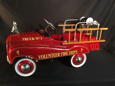 pedal car fire engine