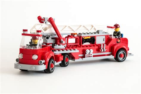 vintage lego fire engine