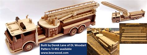 wooden fire engine plans